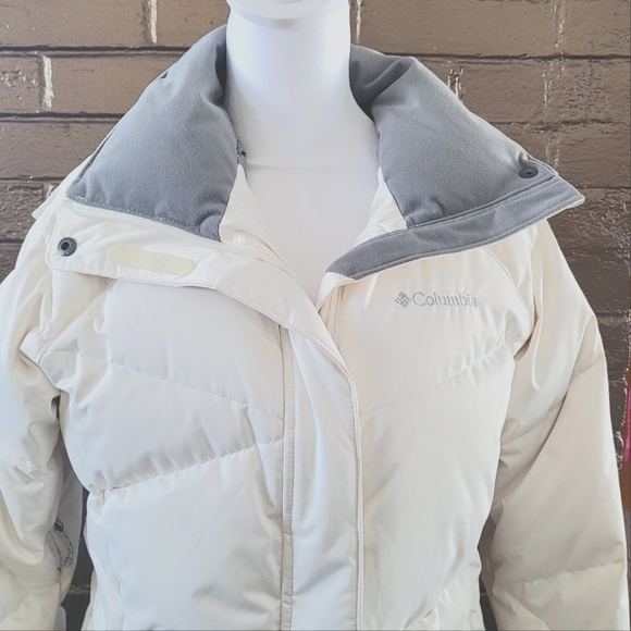 Columbia Jackets \u0026 Coats | Columbia Omni Heat Puffer Jacket | Color: Gray/White | Size: S | Jerseylaa79's Closet
